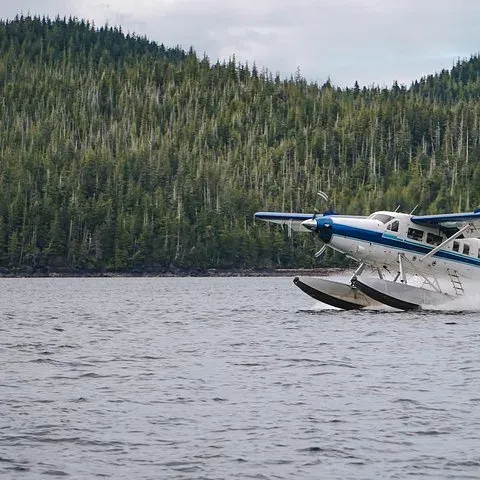 Taking off from the water